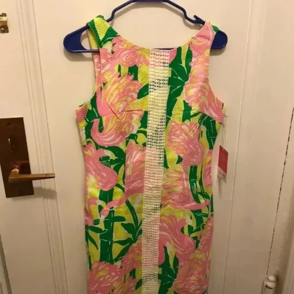 NWT Lilly Pulitzer for Target Pink Flamingo Shift Dress - Image 4