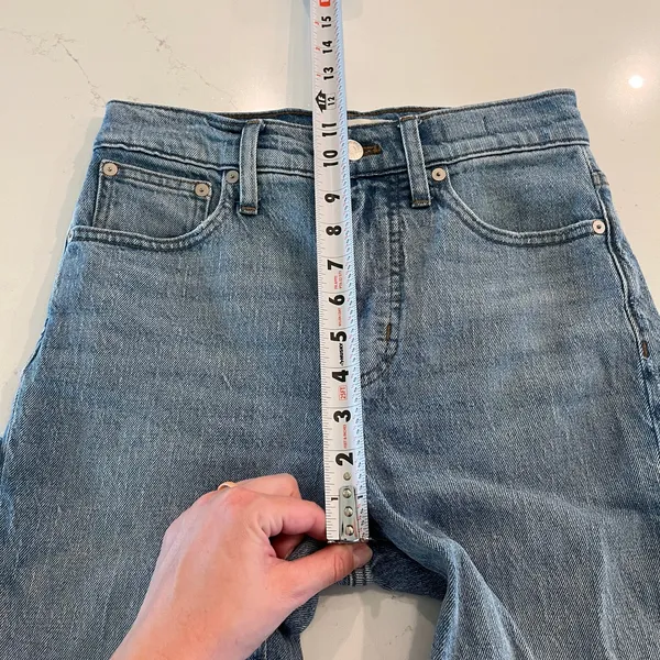 Madewell The Perfect Vintage Crop Jean Rosabelle Wash: Comfort Stretch‎ Edition - Image 12