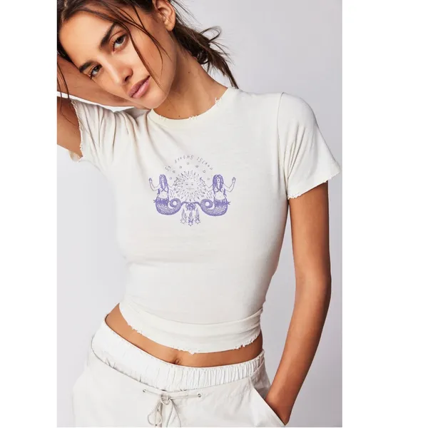 Free People The Forecast Agency Celestial Mermaid Tee - Image 14