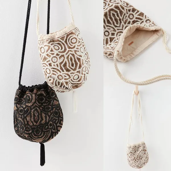 Free People Penny Beaded Pouch - Image 9