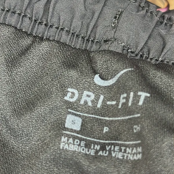 Nike Dri Fit Black Brief Lined Running Athletic Hidden Pocket Shorts Womens S - Image 9