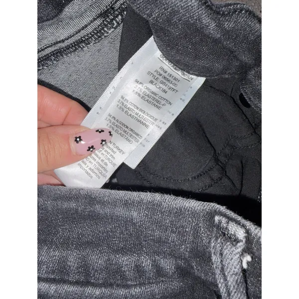 good american good legs straight jeans black 10/30 - Image 5