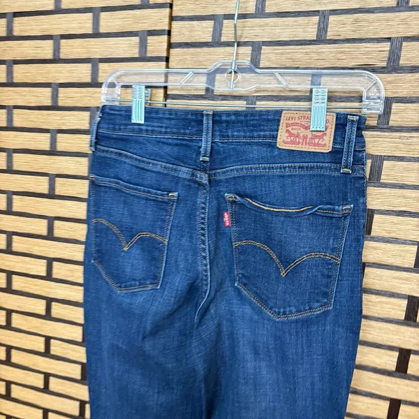 Levi Strauss 721 High Rise Skinny Leg Jeans Size‎ 29 - Image 5
