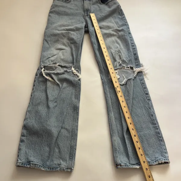 Abercrombie Fitch High Rise 90s Relaxed Jeans 28 / 6R - Image 7