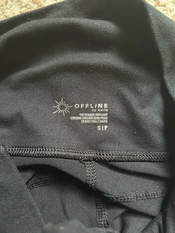 OFFLINE by Aerie Black High-Rise Leggings with pockets - Image 3