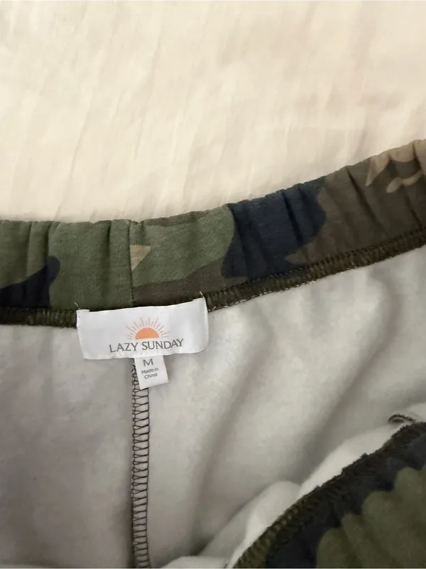 Camo sweat shorts - Image 3