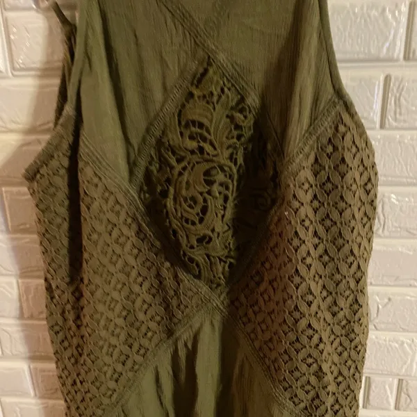 xhilaration Womens Tunic Olive Green xl - Image 3