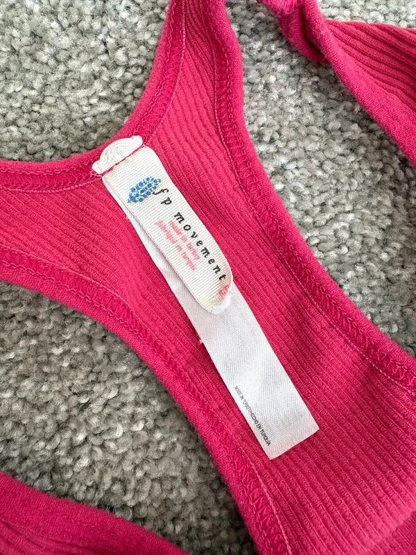 FP Movement Free Throw Pink Crop Tank XS - Image 4