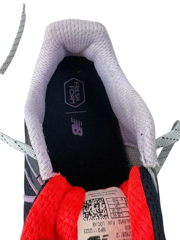 *New Balance Nitrel Running Shoes Womens Size 7.5 Navy Blue Speckled Midsole - Image 12