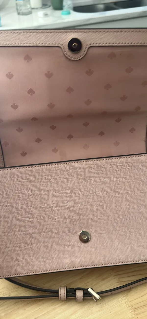 Kate Spade Pink Leather Crossbody - Image 5