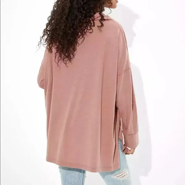 ✨ AE Long Sleeve Mock Neck T-Shirt✨ - Image 2