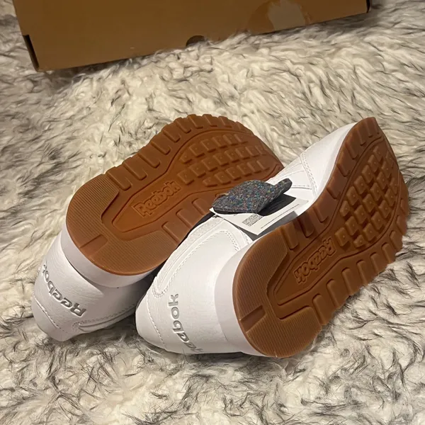 Reebok Classic Leather Sneakers – White | New with Tags - Image 3