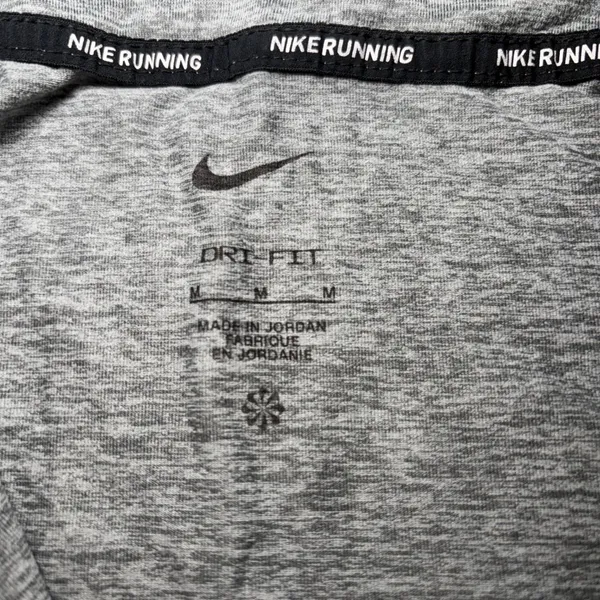 Nike Element Women's 1/2-Zip Running Top CU3220-084 Gray Size M Activewear - Image 6