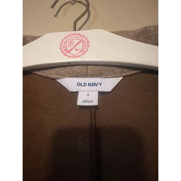 Old Navy Brown Coat Woman’s Size Small - Image 5