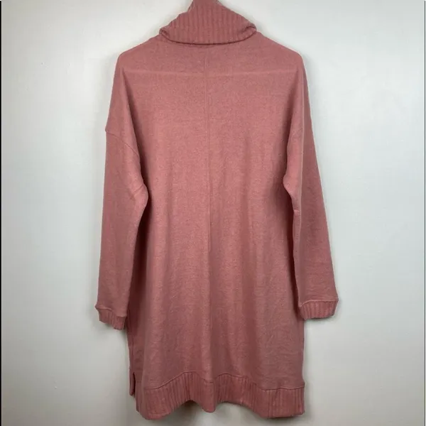 NWT * LULU'S Autumn Daze Mauve Pink Cowl Neck Long Sleeve Sweater Dress - Image 10