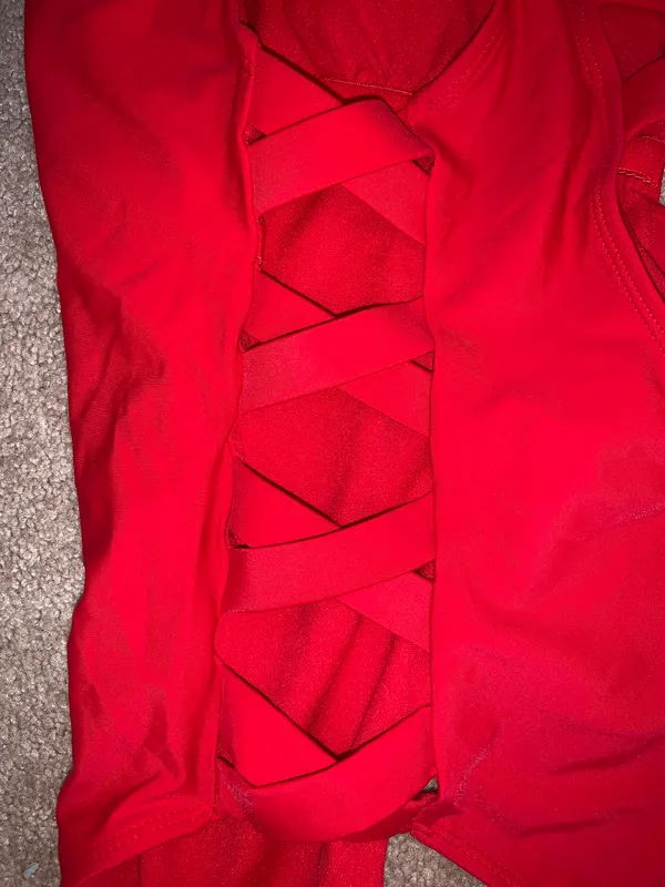 Target Red One Piece Swimsuit - Image 4