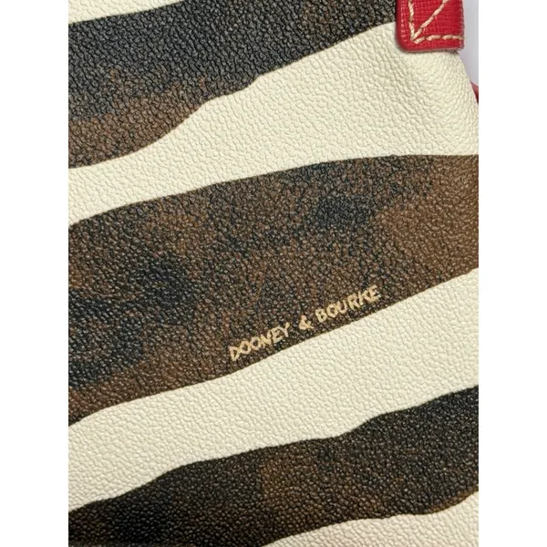 Dooney & Bourke Zebra Print Trixie Crossbody New - Image 4