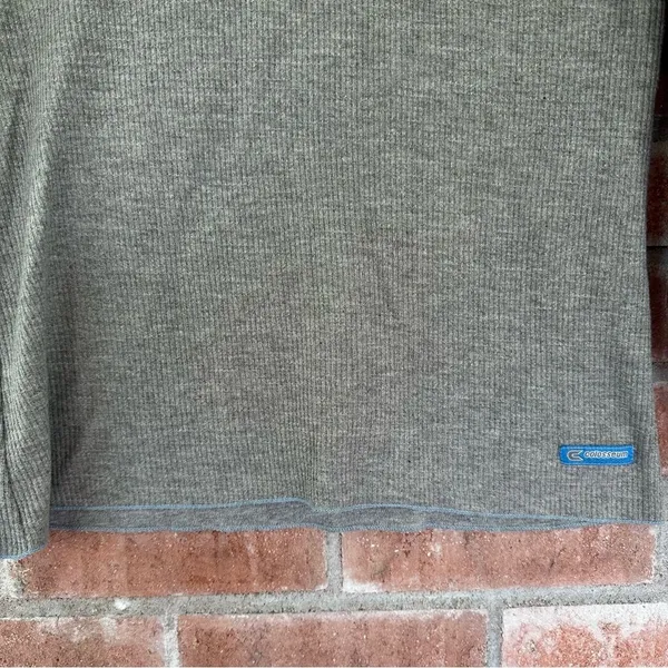 Stadium Athletics UNC North Carolina Hooded Henley Shirt Women’s Medium Gray Blue College - Image 3