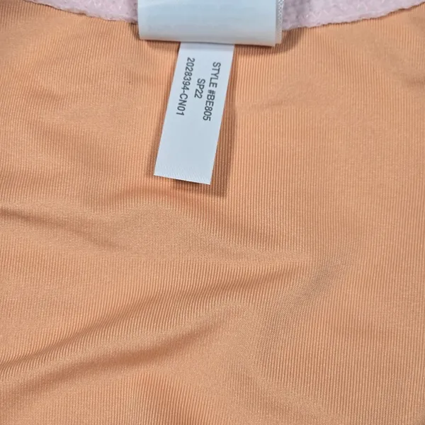 J. Crew Ribbed curved-waist cheeky string bikini bottom in‎ Pale Blossom S NWT - Image 9
