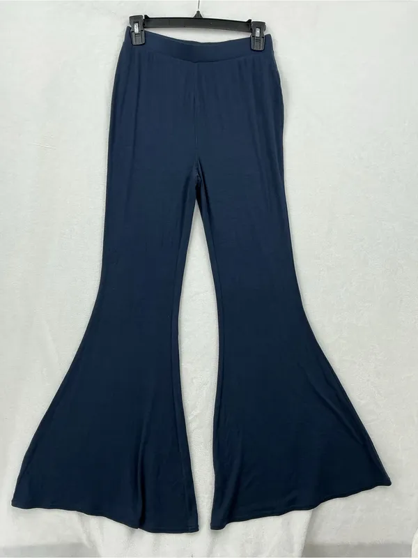 Free People Navy High-Rise Flare Leggings 1014 - Image 2