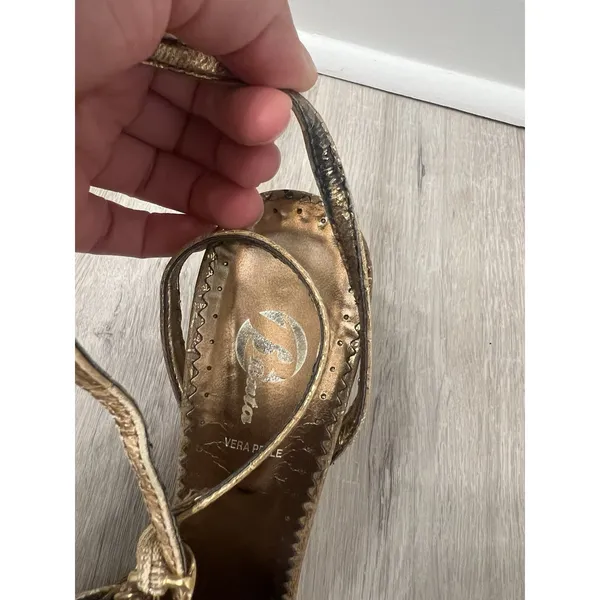Women's Bata‎ Strappy Sandals Heels EU 38US 7/8 - Image 8
