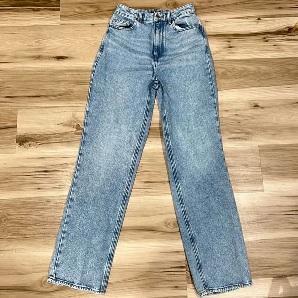 Playboy PacSun Bunny '90s Boyfriend Jeans High Rise Ripped Distressed Women’s 27 - Image 6