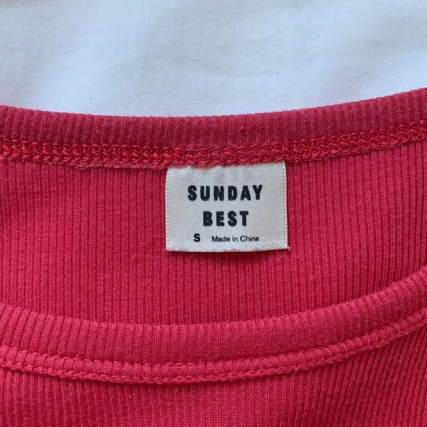 Red Aritzia Top - Image 2