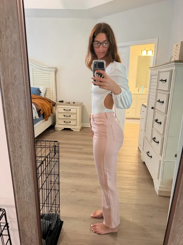 Pink jeans Size 28 - Image 2