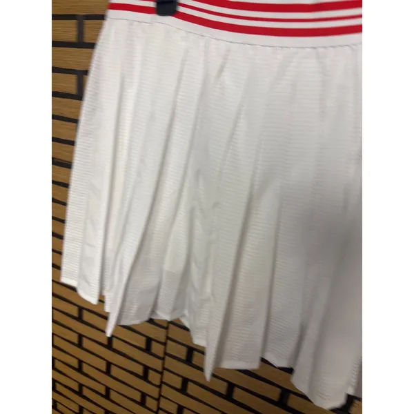 Avia White Pleated‎ Tennis Skort Size Large - Image 3