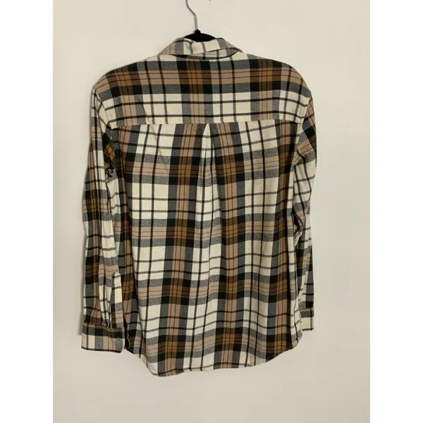 The‎ North Face Women's Plaid Flannel shirt size small - Image 4