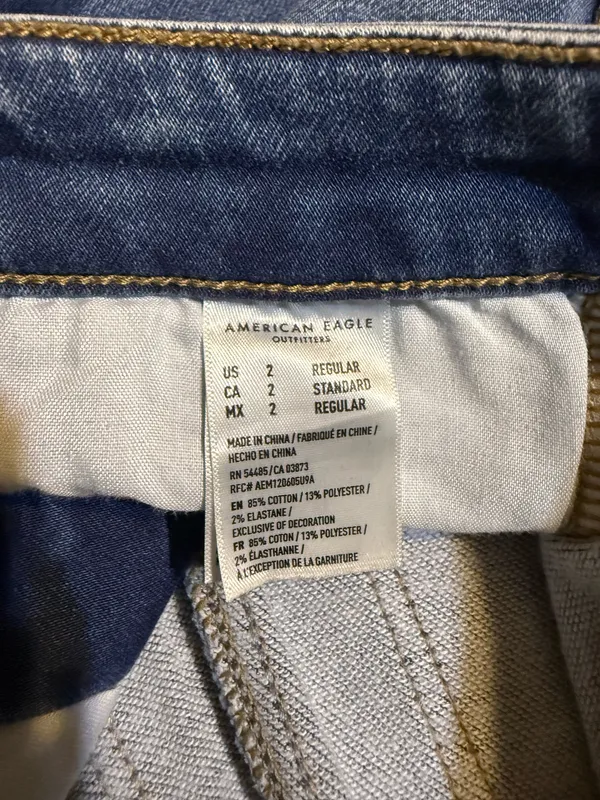Cozy Next Level Stretch High-Rise American Eagle Jegging - Image 4