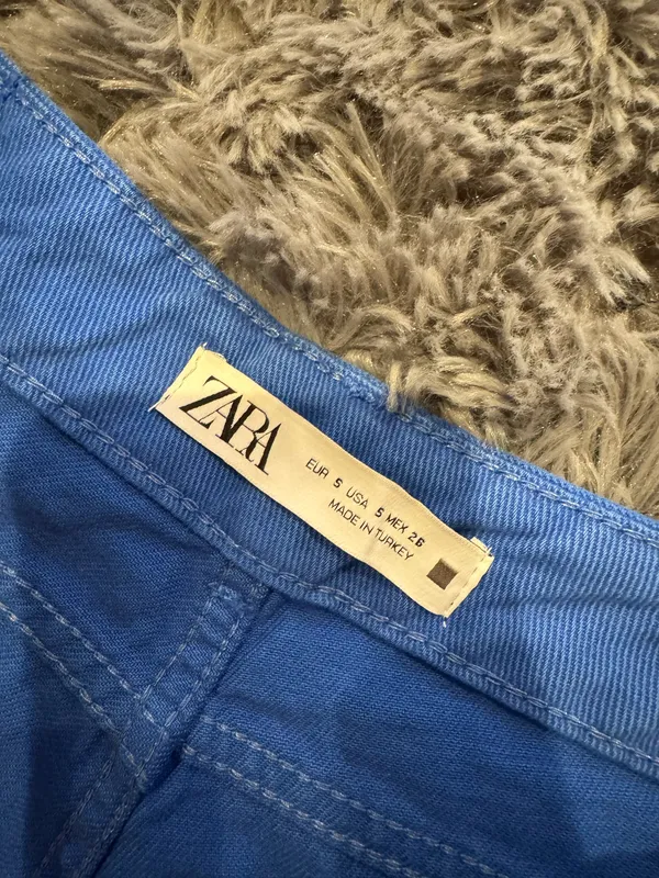 ZARA Navy Blue Skort - Image 4