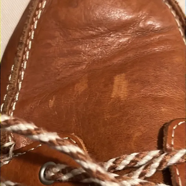 Crocs Brown Leather Deck Shoe Women’s Size 8 - Image 10