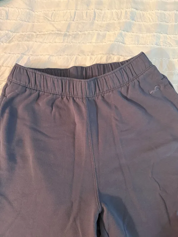 Hollister Navy Blue WideLeg Sweatpants - Image 2
