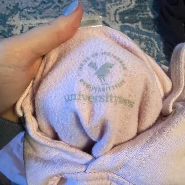 SUNY Geneseo hoodie Pink Size L - Image 6