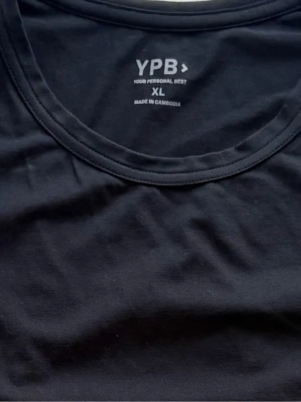 YPB Abercrombie & Fitch Black Racerback Tank XL - Image 6