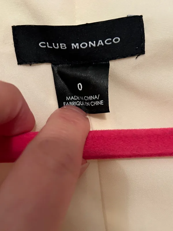 Club Monaco Square Neck Sculptural Sleeve Top in Egret - Image 8