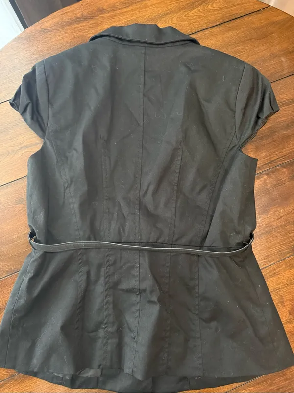 NWT Women’s Size 6 New York & Company Black Stretch Blazer - Image 3