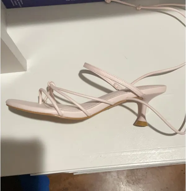 Baby Pink Forever 21 Heels - Image 2