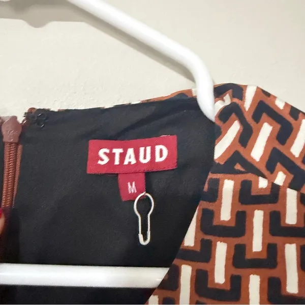Staud Epona Dress Size Medium - Image 5