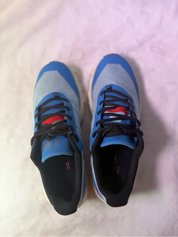 On Running Cloud Women's Aqua Blue Trail Running Shoe - Image 10