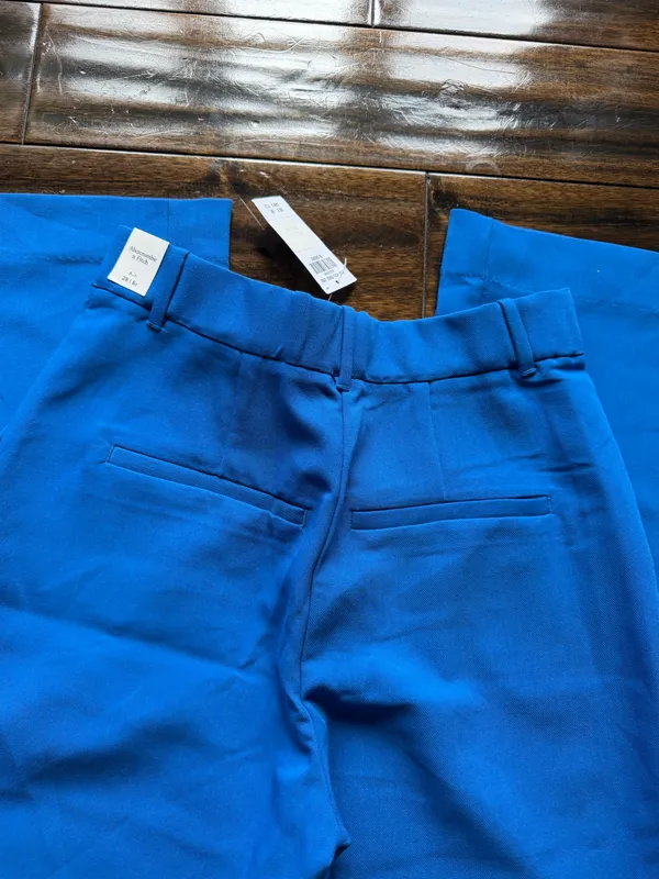 Abercrombie Sloane Tailored Wide-Leg Pants - Image 4