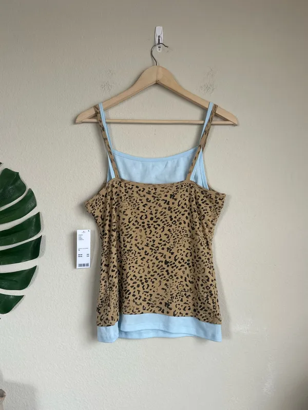 NWT Urban Outfitters BDG Nico 222 Graphic Double Layer Cami - Image 6