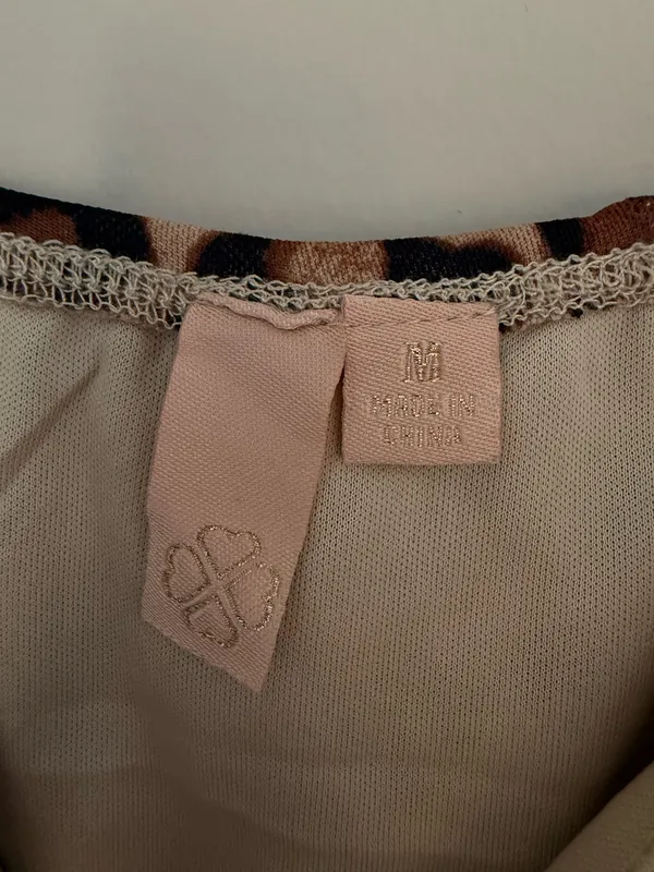Cheetah Top Brown Size M - Image 2
