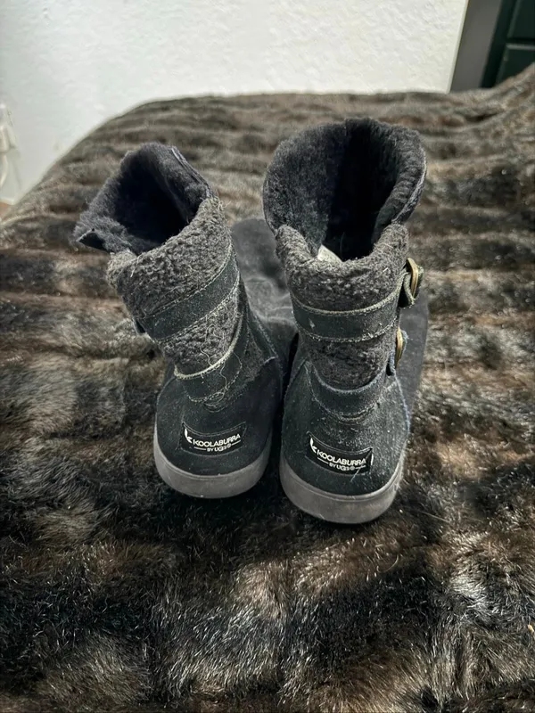 Womens KOOLABURRA By UGG Australia Amarah Black Winter Boots 1096413 10 - Image 3