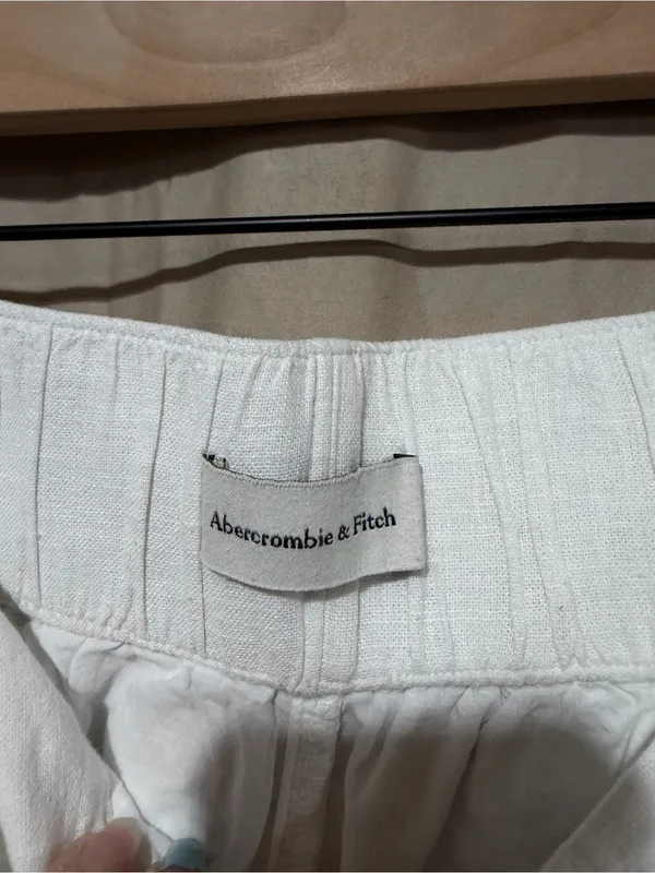 Abercrombie & fitch linen shorts - Image 3