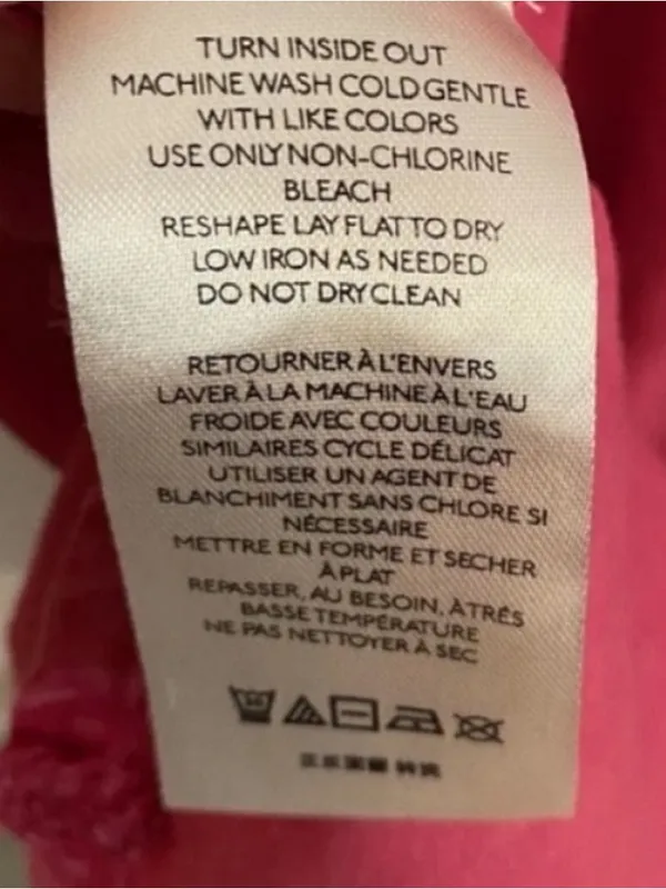 Anthropologie Pilcro and the Letterpress Adira Button Down Pink Beaded Top Small - Image 9