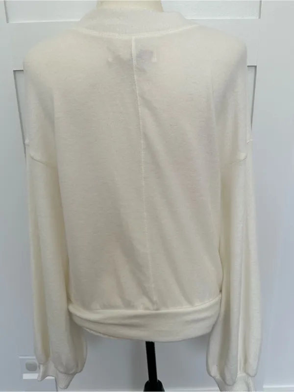 Free People White Soft Pullover Sweater - Image 8
