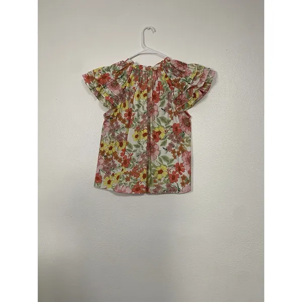 Camisa Con Estampados De Flores Para Mujer Talla Xs Marca Buddy Y Love Algodón - Image 7