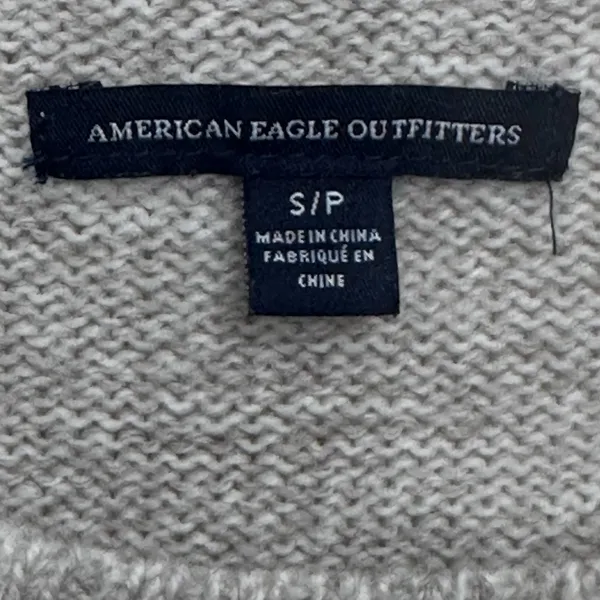 American Eagle Sweater‎ Womens S Tan Aztec Wool Blend Knit Pullover Southwest - Image 7